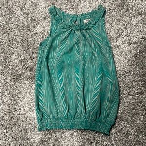 Romy sleeveless top blouse EUC small